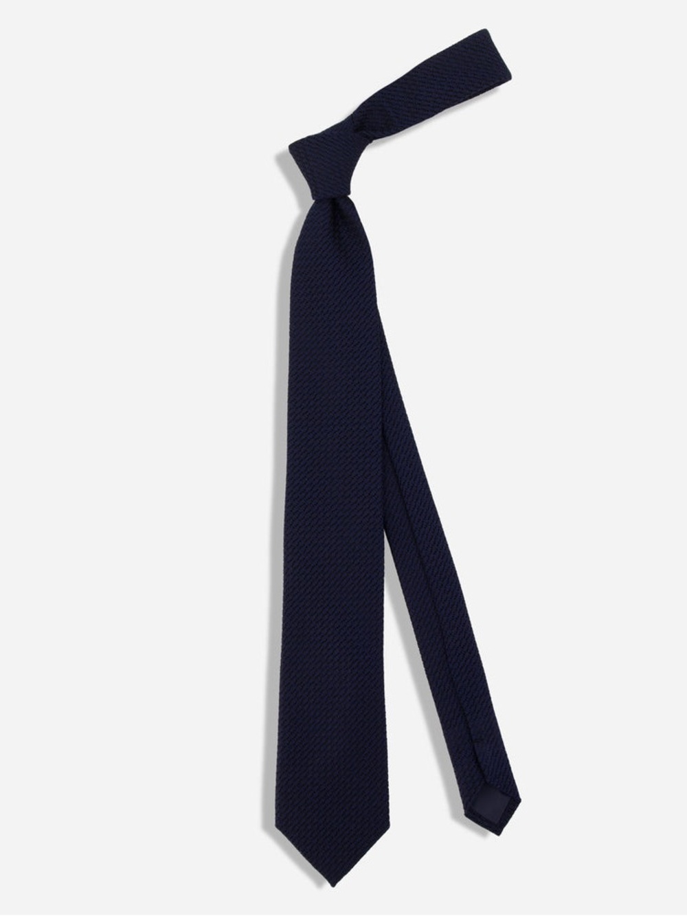 The Tie Bar Navy Textured Knit Tie